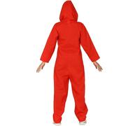 FIESTAS GUIRCA Disfraz de Condenada con Capucha Roja Mujer Adulta Talla S