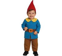 FIESTAS GUIRCA | Disfraz de Enanito Bebé (12-18/Meses) - Camisa, Cinturón, Gorro y Pantalón - Disfraces de Cuentos y Hadas para Halloween y Fiestas Infantiles - Ideal para Niños - Azul y Multicolor