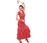 Fiestas Guirca Disfraz de Sevillana Traje de Flamenca Mujer Talla XL