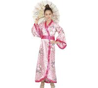 Fiestas Guirca Disfraz Geisha Kiharu para niña