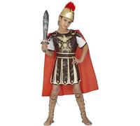 Fiestas Guirca Disfraz de gladiador romano para niño de 7 a 9 años