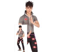 FIESTAS GUIRCA Disfraz de Guerrero Ninja Japonés para Niño - Anime Manga Fighter - Disfraces para Niños - Niños de 10 a 12 años