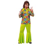 Guirca Disfraz de Hippie Flower Chico - Hombre, L