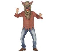 FIESTAS GUIRCA Disfraz de Hombre Lobo para Niños de 5-6 Años