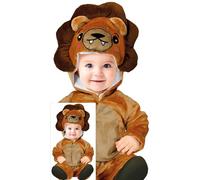 FIESTAS GUIRCA Disfraz de León para Bebé - Mono de León para Bebé - Disfraz para Niños Pequeños - Bebés de 12 a 18 Meses