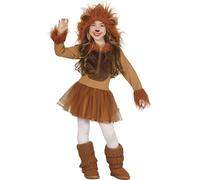 Fiestas Guirca Disfraz de Leona Infantil Talla 7-9 Años