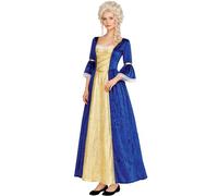 FIESTAS GUIRCA | Disfraz de Madame Marquesa (38-40/M) - Vestido Elegante para Mujer - Disfraces de Época y Aristocracia para Carnaval, Halloween y Fiestas de Disfraces - Ideal para Adultas