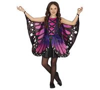 FIESTAS GUIRCA Disfraz de Mariposa Morada Niña - Mariposa Monarca Rosa Disfraz Infantil Niña con Alas 3-4 años