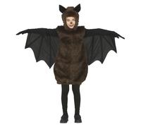 FIESTAS GUIRCA Disfraz de Murciélago Peludo para Niños de 10-12 Años