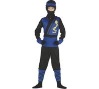 Fiestas Guirca Ninja Azul Infantil 7-9 años