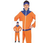 FIESTAS GUIRCA Disfraz de Ninja Naranja Clásico para Adolescente