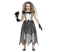 FIESTAS GUIRCA Disfraz de Novia Fantasma para Niñas de 3-4 Años