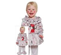 FIESTAS GUIRCA Disfraz de Payaso Malo - Disfraz Halloween Niño 2-3 Años