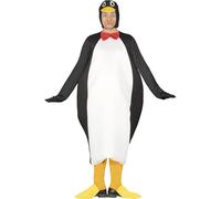FIESTAS GUIRCA Disfraz de Pingüino Hombre Adulto Talla M 48-50