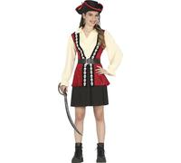 Fiestas Guirca Disfraz de pirata para niña de 12 a 14 años