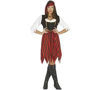 FIESTAS GUIRCA Disfraz de Pirata Mujer Adulta - Disfraz Pirata Sexy Mujer Talla XL 44-46