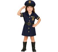 Fiestas Guirca Disfraz de Policía Infantil Talla 7-9 años