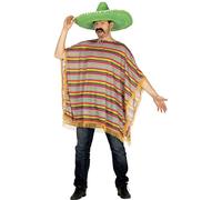 Fiestas Guirca Disfraz de Poncho Mexicano Hombre Adulto