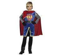 FIESTAS GUIRCA | Disfraz de Rey Medieval Infantil (7-9/Años) - Capa, Casaca, Cinturón y Pantalón - Disfraces de Época, Caballero y Monarca para Halloween, Carnaval y Fiestas de Disfraces