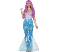FIESTAS GUIRCA Disfraz de Sirena Mujer Adulta Talla L 42-44