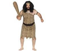 FIESTAS GUIRCA Disfraz Cavernicola Hombre - Disfraz Troglodita Adulto Talla XL 56-58