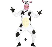FIESTAS GUIRCA Disfraz de Vaca Hombre Adulto Talla M 48-50