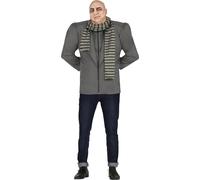 FIESTAS GUIRCA Disfraz de Vilano - Chaqueta con Hombreras y Bufanda para Hombre Adulto Talla M 48-50