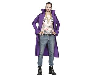 FIESTAS GUIRCA Disfraz de Villano Loco - Chaqueta con Camiseta Estampada para Hombre Adulto Talla L 52-54