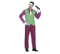 FIESTAS GUIRCA Disfraz de Villano Loco para Hombre Adulto Talla M 48-50