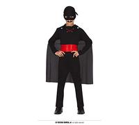 FIESTAS GUIRCA Disfraz de Zorro para niño de 5 a 6 años