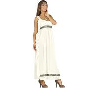 FIESTAS GUIRCA | Disfraz Diosa Olímpica Adulta (42-44/L) - Vestido y Cinta para la Cabeza - Disfraces de Romanos y Griegos para Halloween, Carnaval y Fiestas de Disfraces - Ideal para Mujeres - Beige