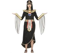 Fiestas Guirca - Disfraz Cleopatra Egipcia - Vestido, Cinturón, Cuello y Chal