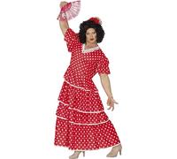 FIESTAS GUIRCA Disfraz de bailarina de flamenco española para hombre adulto talla mediana
