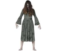 FIESTAS GUIRCA | Disfraz Hair Phantom Mujer - Vestido Fantasma para Halloween y Carnaval - Disfraces de Terror y Fantasía para Fiestas - Ideal para Adultas