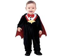 Fiestas Guirca – Disfraz Halloween Pequeño Vampiro con Capa para bebé niño – 18-24 meses