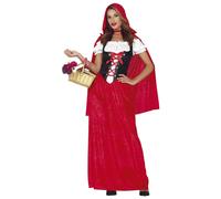 Fiestas Guirca Disfraz Little Red Riding Hood para Mujer (FG1268)