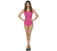 FIESTAS GUIRCA Disfraz Maillot Sin Mangas Fucsia Adulta 42-44 (L)