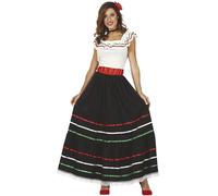 Fiestas Guirca Disfraz de Mexicana para Mujer Adulta