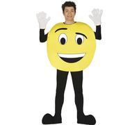 FIESTAS GUIRCA | Disfraz Mix Caras Adulto (52-54/L) - Traje y Piezas - Disfraces Divertidos para Despedida de Soltero, Fiestas de Disfraces y Celebraciones - Unisex - Amarillo y Multicolor