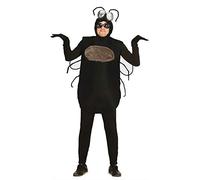 Fiestas Guirca Disfraz Mosca Adulto - Disfraz Insecto Adulto con Capucha, Mono e Alas de Mosca Talla L 52-54