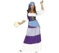 FIESTAS GUIRCA Disfraz Mujer Gitana zíngara Talla l