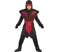FIESTAS GUIRCA Disfraz Ninja Guerrero de la Oscuridad Infantil Talla 5-6 años