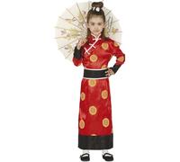 Fiestas Guirca Disfraz China Leiko para niña