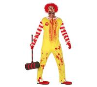Fiestas Guirca Disfraz Payaso Burger - Talla L 52-54