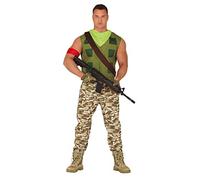 FIESTAS GUIRCA Disfraz Personaje Piel Soldado Videojuegos Hombre