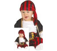 FIESTAS GUIRCA Disfraz Pirata Bebe - Fato Carnaval Bebe, 2-3 años