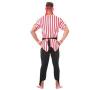 FIESTAS GUIRCA | Disfraz Pirata de Ultramar Adulto (52-54/L) - Camisa, Cinta Cabeza, Cinturón y Pantalón - Disfraces de Corsario y Bucanero para Halloween, Carnaval y Fiestas de Disfraces - Hombre