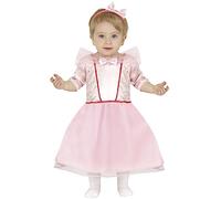 FIESTAS GUIRCA | Disfraz Princesa Rosa Toddler (2-3 Años) - Vestido y Diadema - Disfraces de Princesas para Niñas Pequeñas - Ideal para Fiestas de Disfraces y Celebraciones Infantiles - Rosa y Blanco