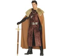 Fiestas Guirca Disfraz Señor de las Tierras Altas - Guerrero Medieval Hombre Talla M