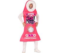 FIESTAS GUIRCA | Disfraz Sex Toy Inflable Adulto (52-54/L) - Incluye Inflador y Traje - Despedida de Soltero, Fiestas de Disfraces y Celebraciones para Hombres - Ideal para Bachelor Party - Rosa